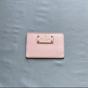 Pink Kate Spade cardholder